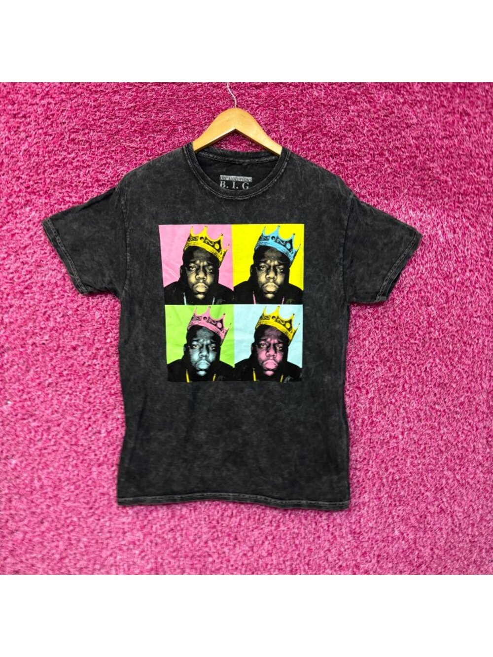 Biggie Smalls the King of New York tshirt size sm
